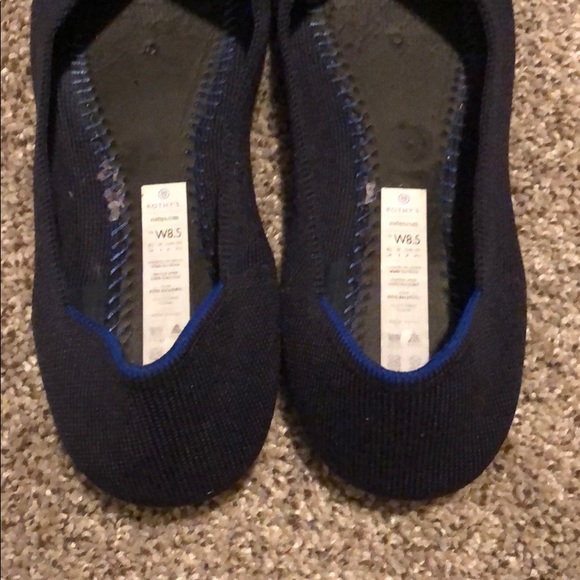 Maritime Navy Blue Rothys Ballet Flat - Picture 5 of 8